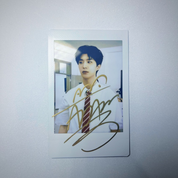 P0214【范丞丞】正品拍立得照片 白边