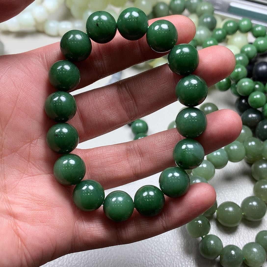 和田玉手链未镶嵌