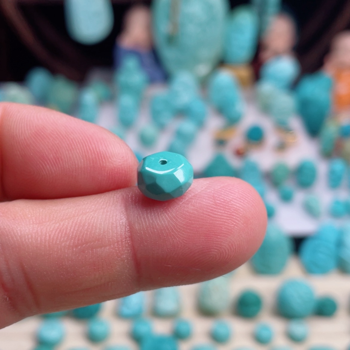 【闪购商品】绿松石吊坠(不含链)未镶嵌