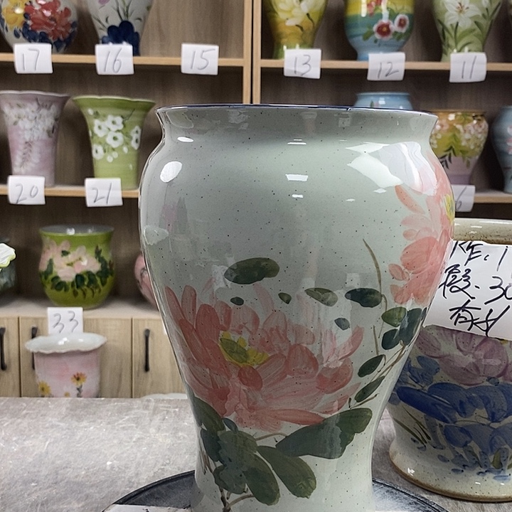 罐12xc景德镇陶瓷花盆