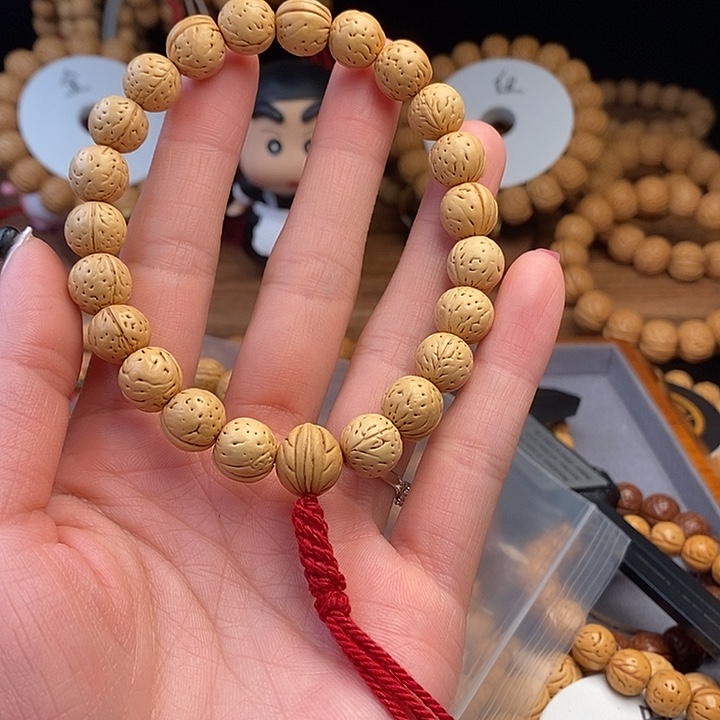 桃核手串z*m手持11 （尺寸误差0.5之间）