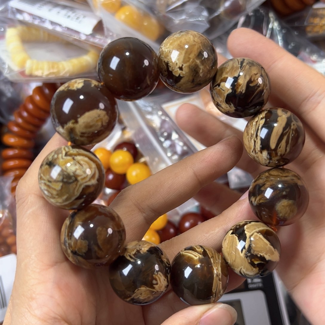 琥珀珠宝奇石未镶嵌16