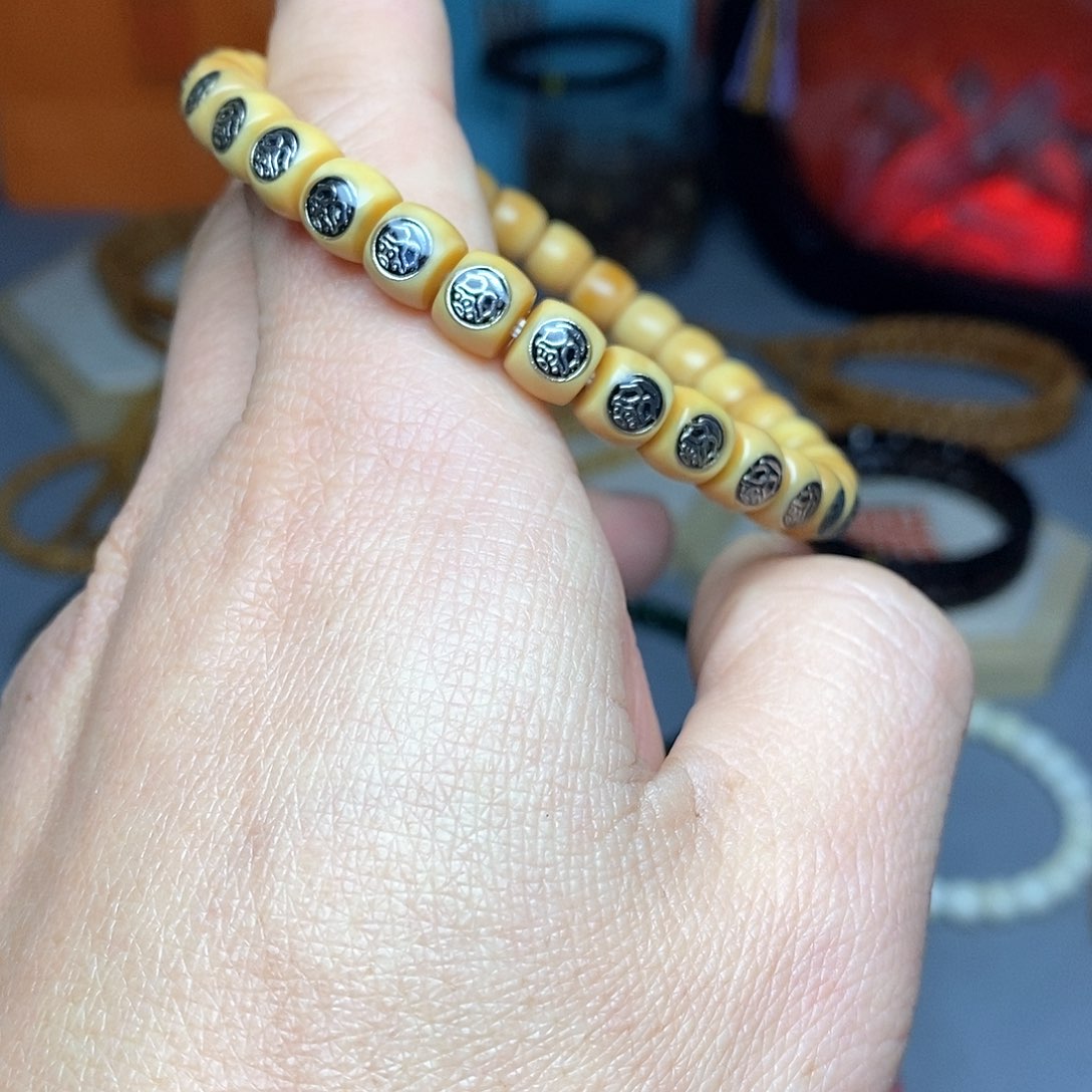 菩提根/象牙果手串涵*百鬼夜行