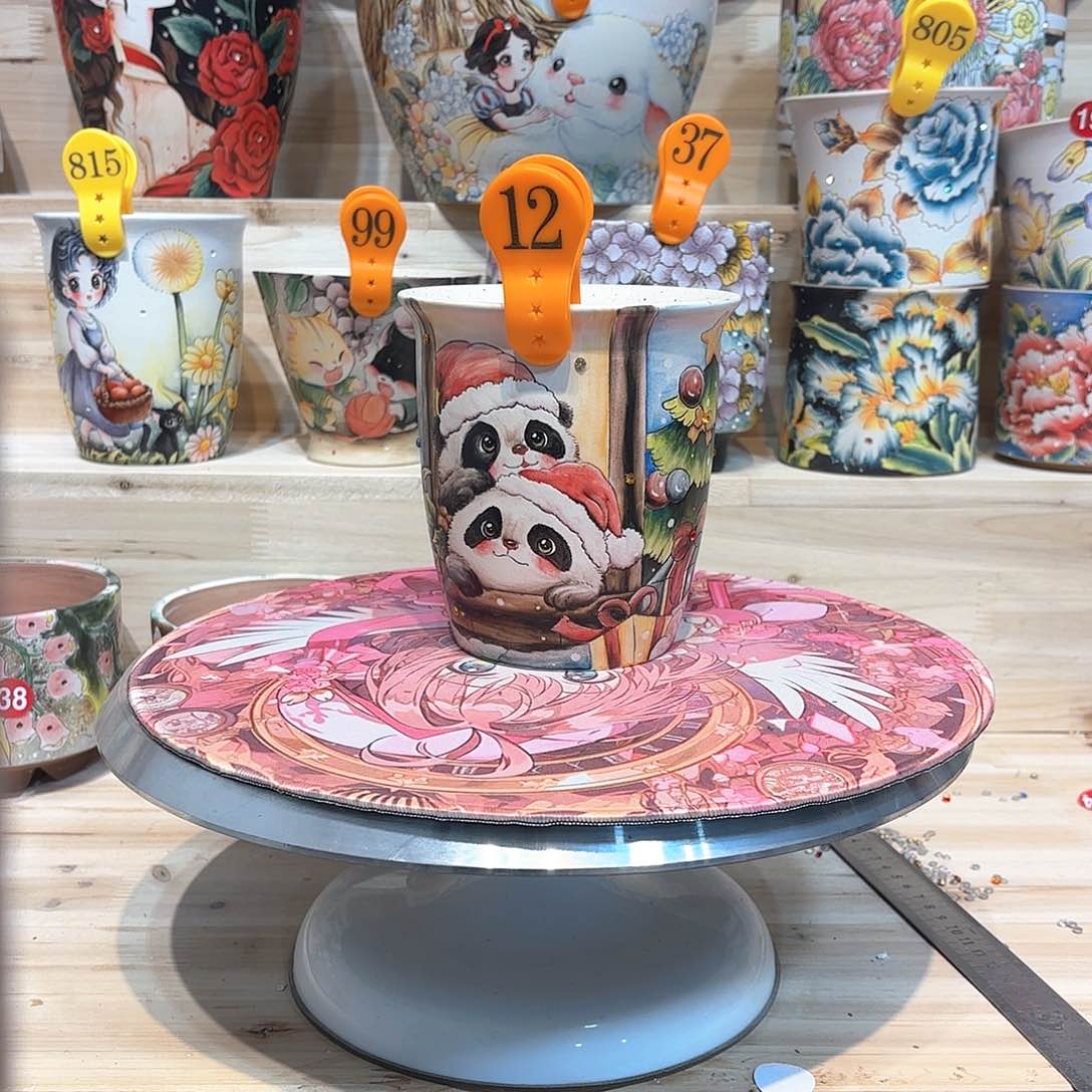 紫砂花盆手工花盆默认微瑕12/13