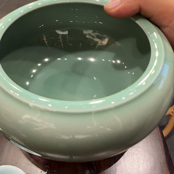 嘟***皮龙泉青瓷微瑕福利价