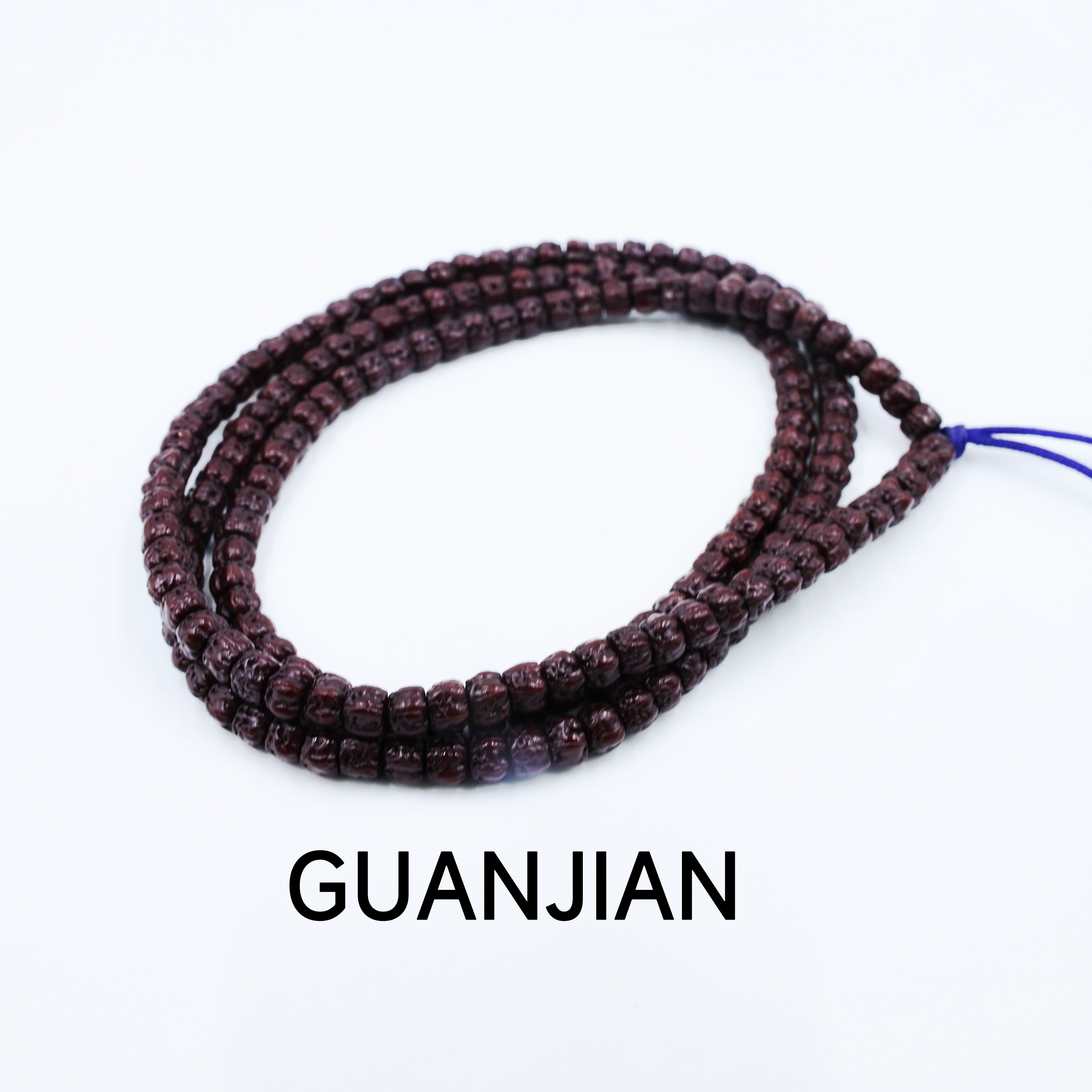 【覌鉴精选·紫曜系列·7+】纯手盘完美毕业龙切佛手小金刚 108 7mm+