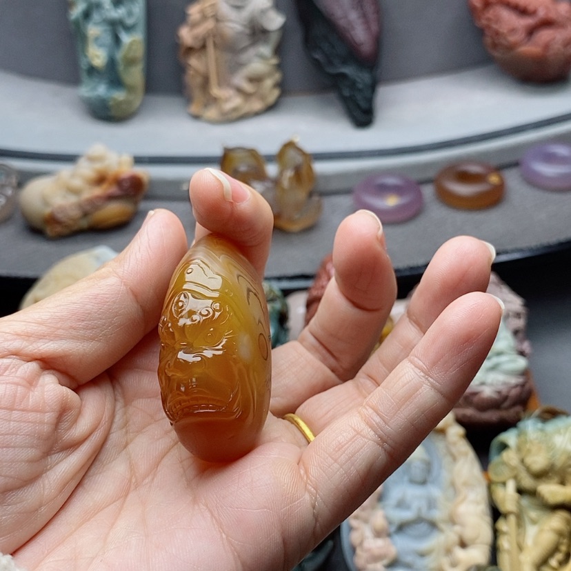 【闪购商品】未镶嵌吊坠定制玛瑙