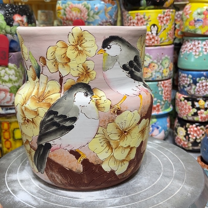 景德镇艺术手绘作品