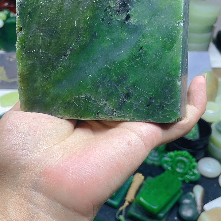 未镶嵌和田玉珠宝半成品