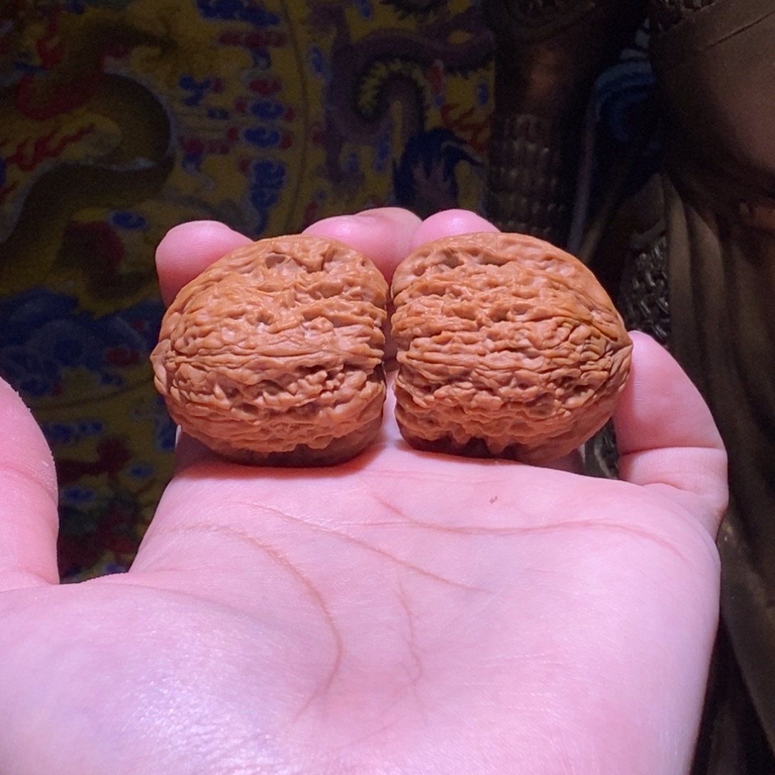 吊坠文玩核桃全品36 34 35南疆石小手捻