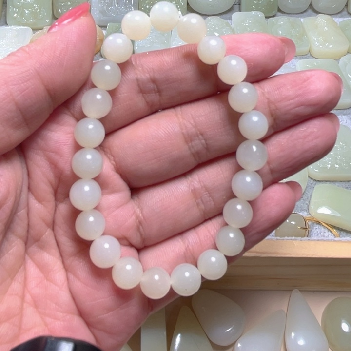 未镶嵌和田玉（糖玉）珠宝半成品