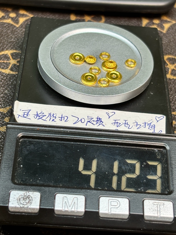 足金999卡7万能轴