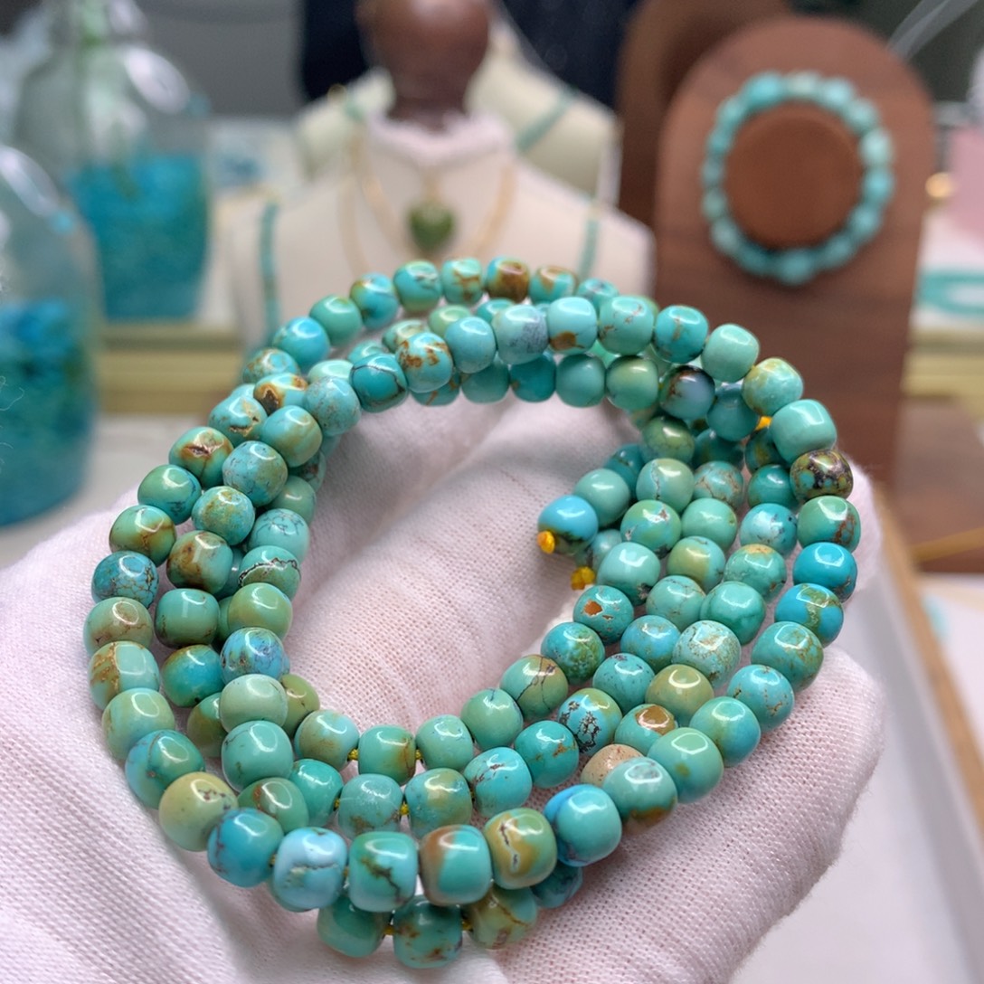 绿松石未镶嵌配饰