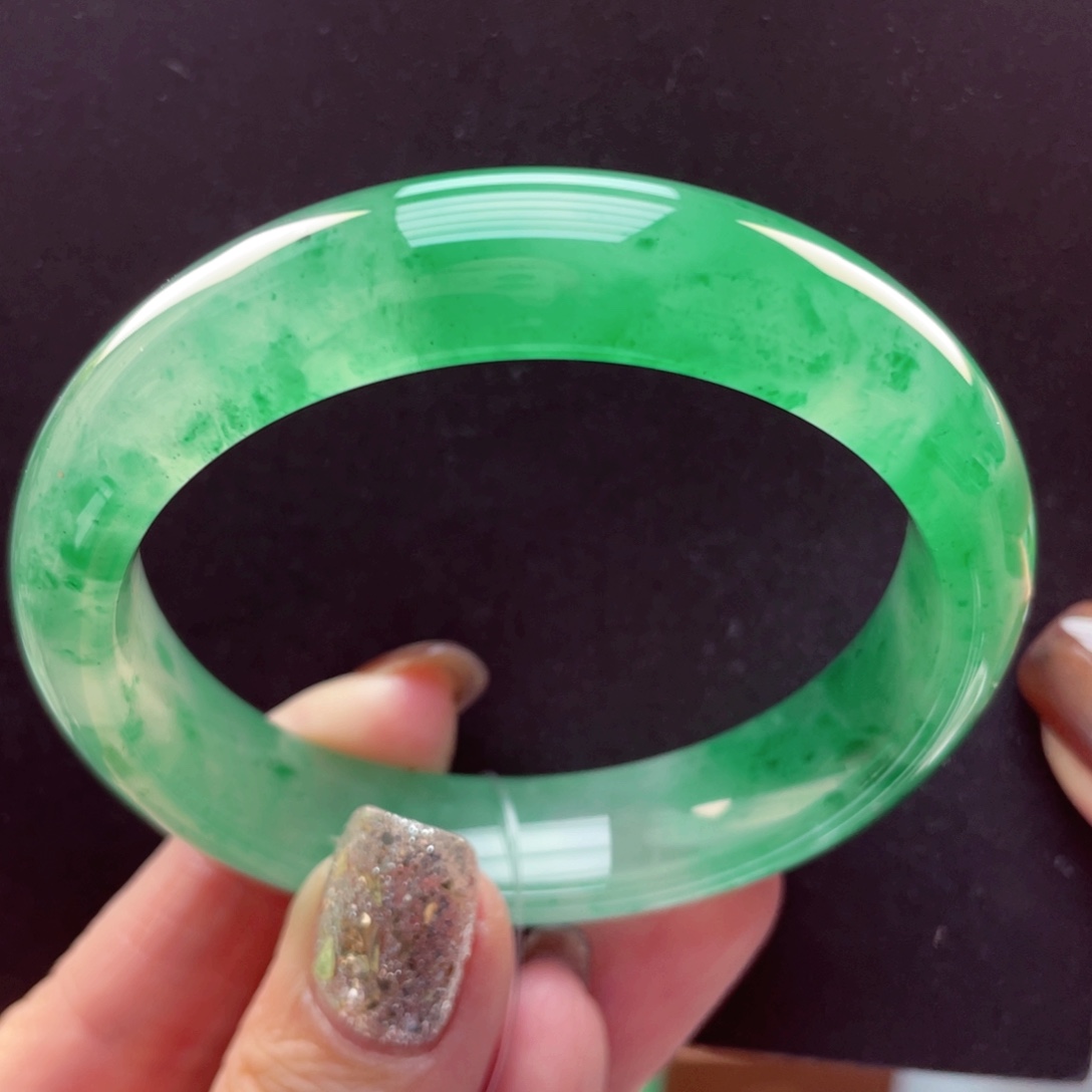 石英质玉未镶嵌手镯53-54