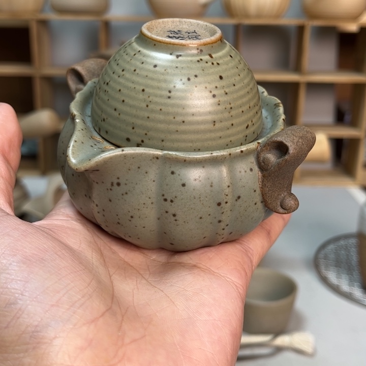 壶老段烧陶瓷茶器