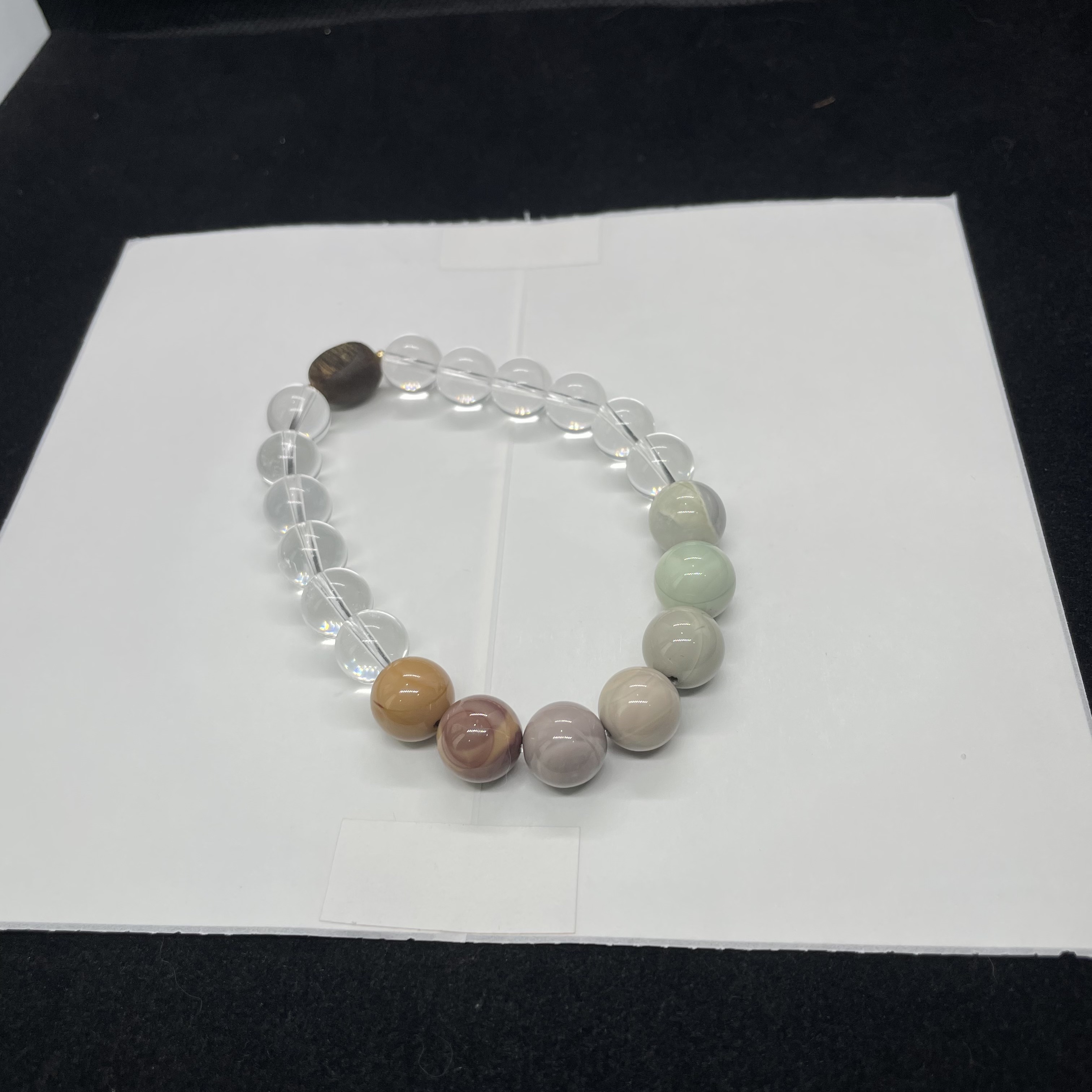 白水晶阿拉善手串多样性发其一 KT25070113