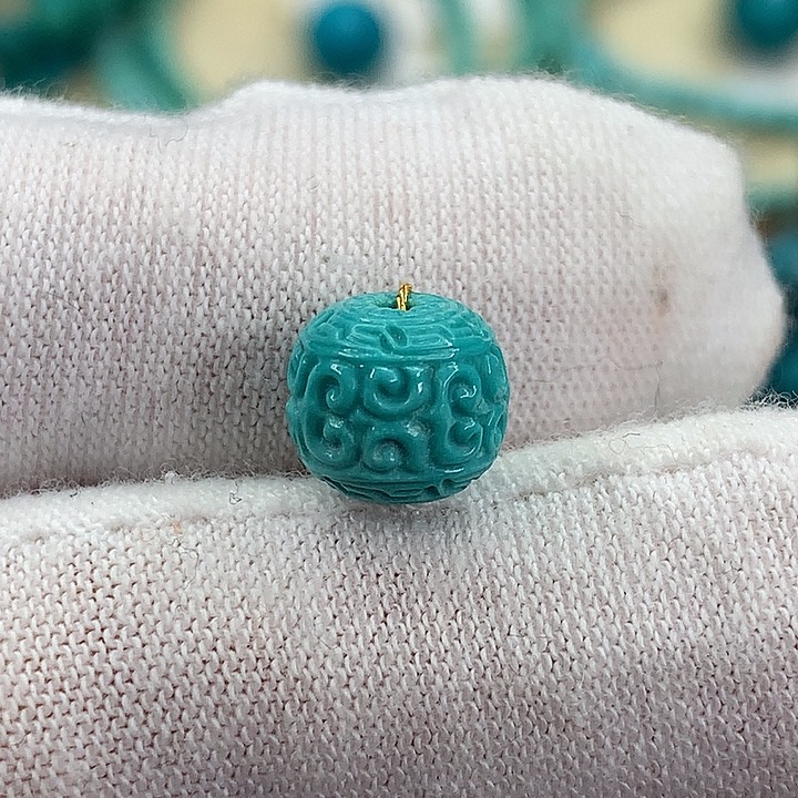 绿松石挂件未镶嵌