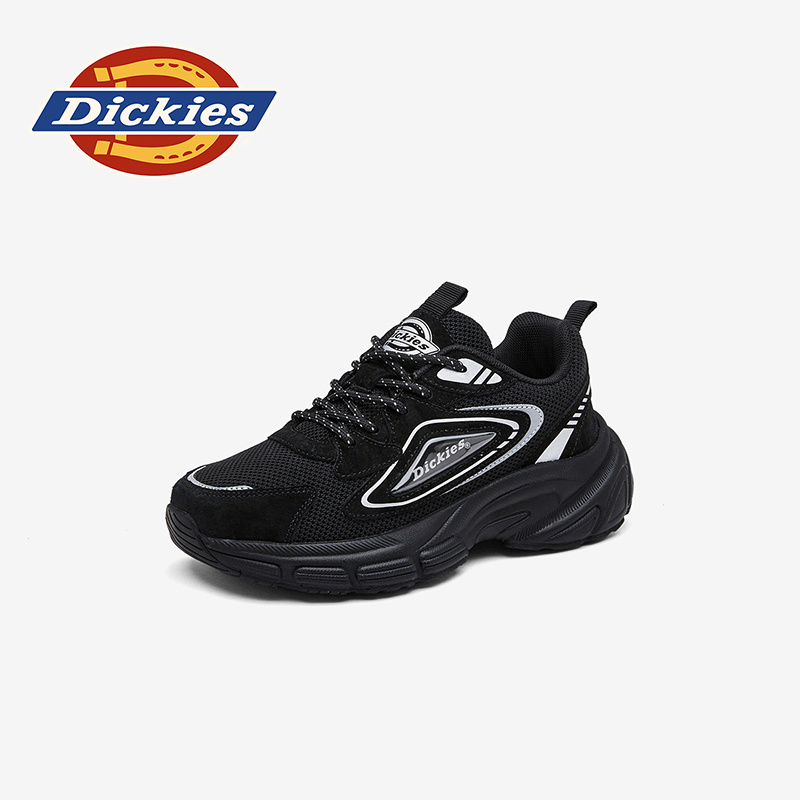 Dickies运动鞋女鞋秋季新款减震透气休闲鞋耐脏亲子复古老爹鞋
