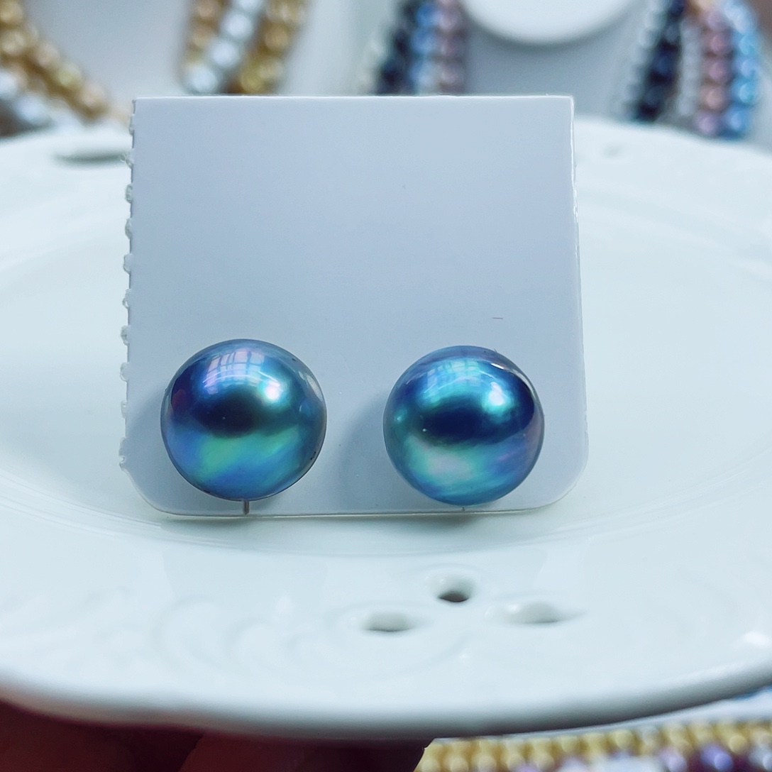 淡水珍珠颈饰银S925镶嵌