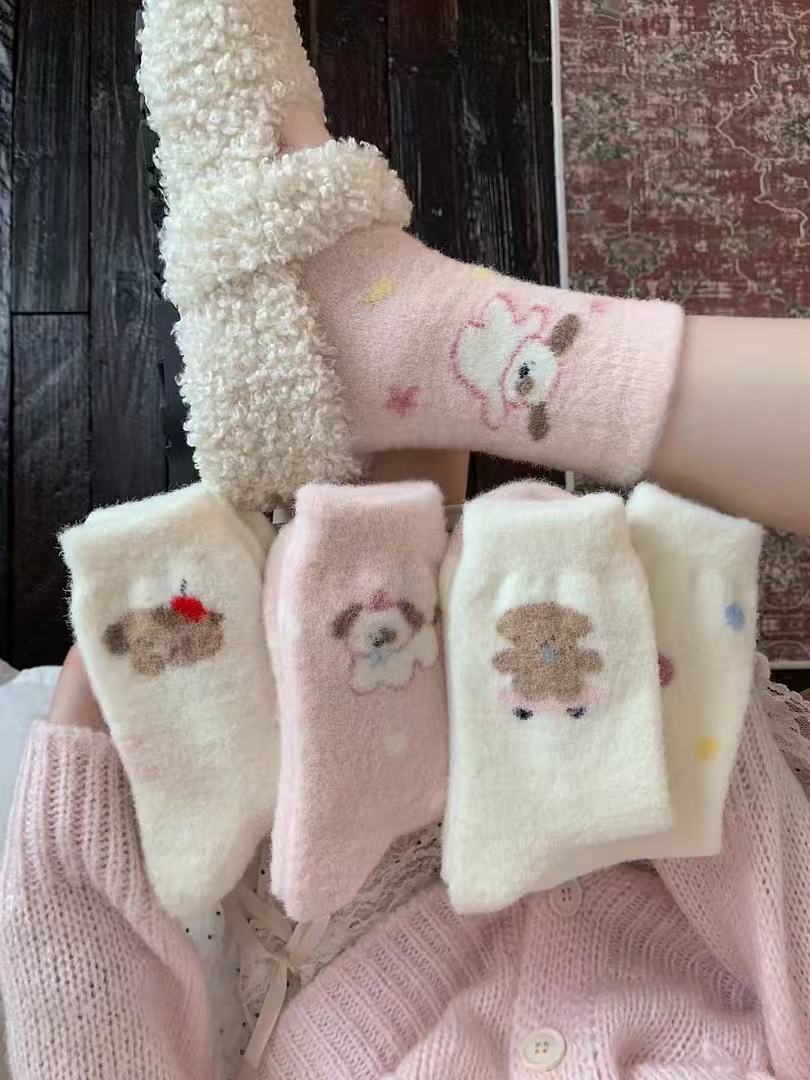 【个人单早冬款、加厚款棉袜】