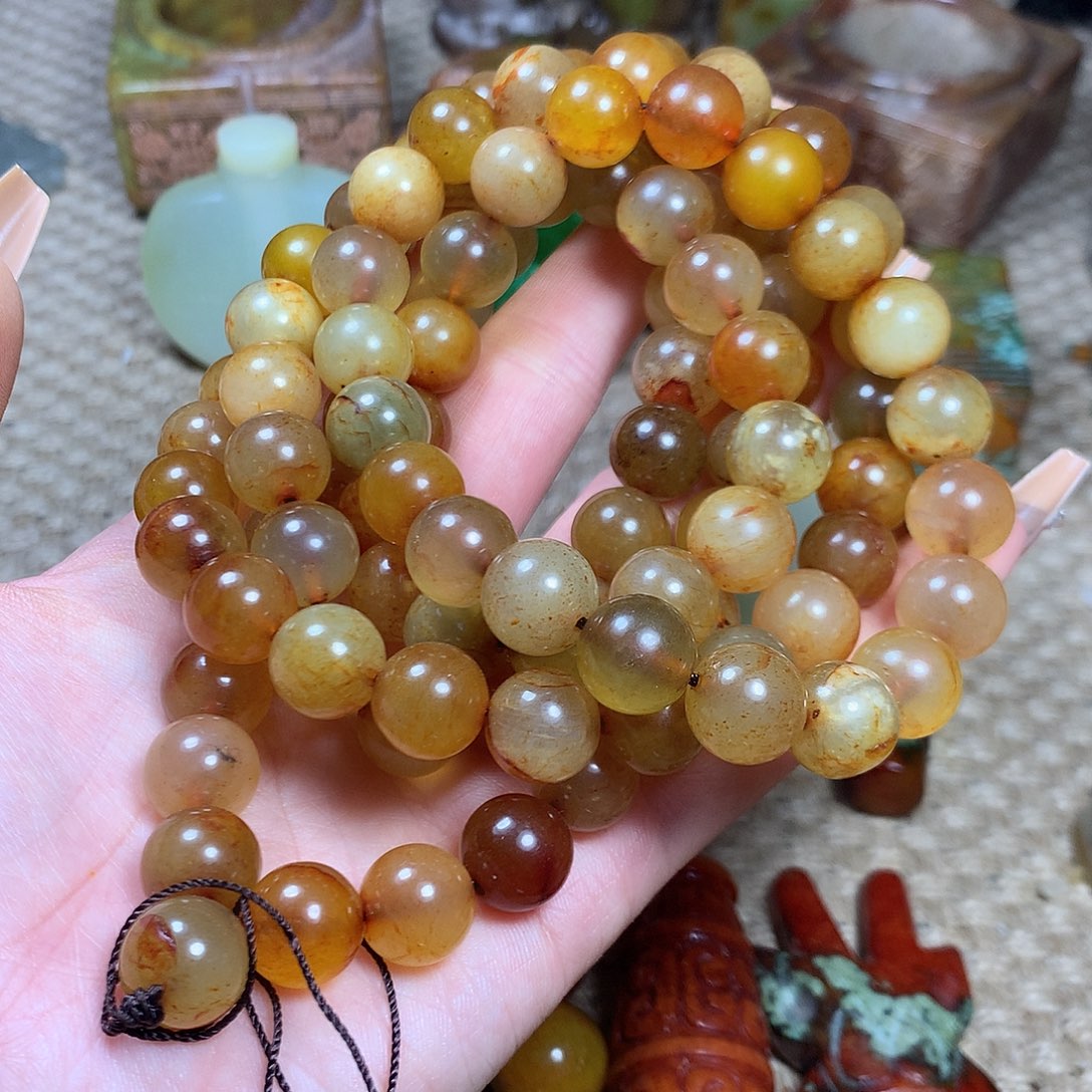 白玉菩提吊坠挂件