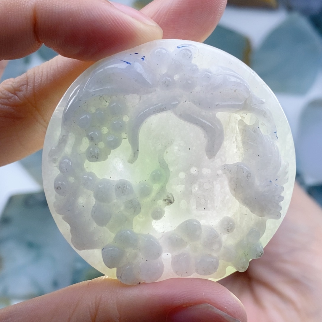 定制翡翠未镶嵌包精抛