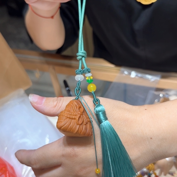 崖柏高粽状元挂件挂件