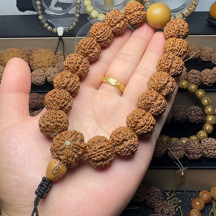 吊坠金刚菩提原生态金刚菩提梅花蜂王21超头