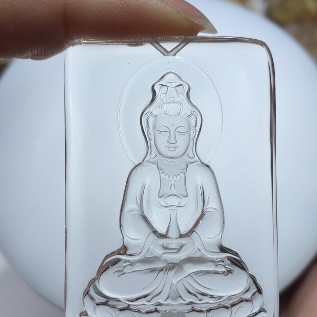 未镶嵌颈饰水晶定制