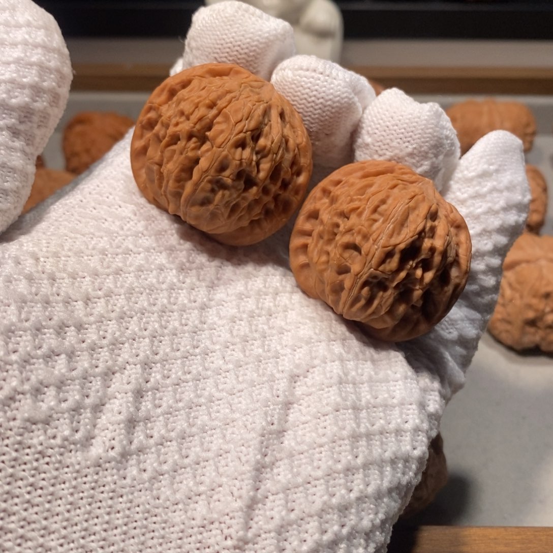 桃***春把件核桃37全品磨盘