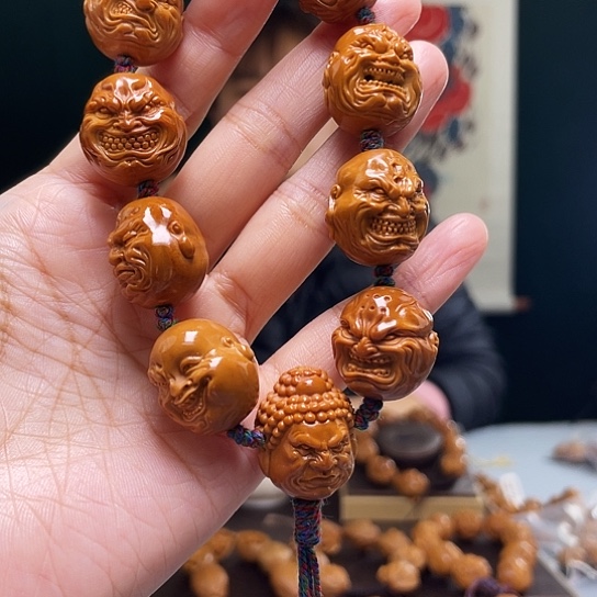 橄榄核手串/手链观*在橄榄核