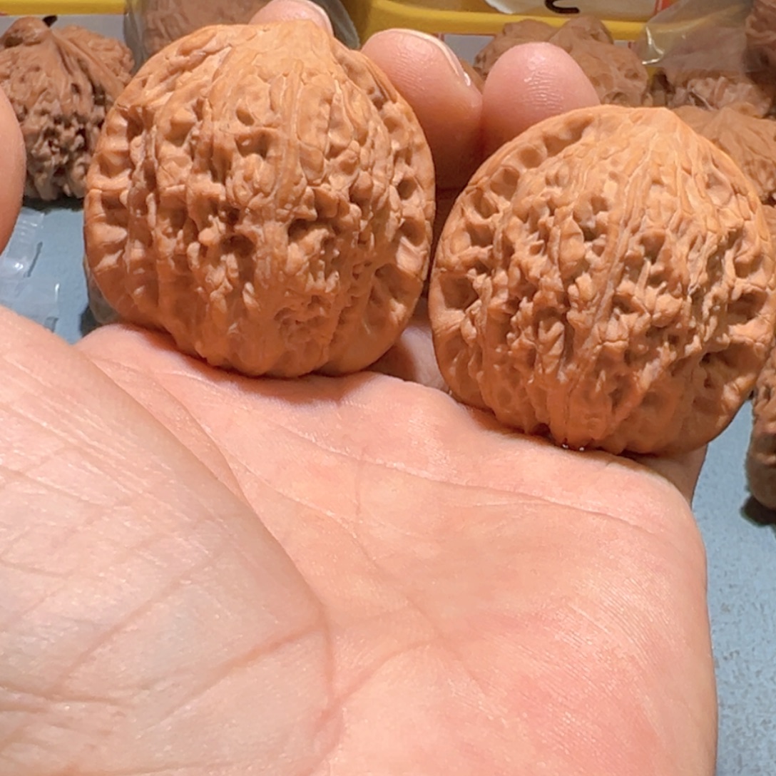 盖****文玩核桃吊坠绣球41