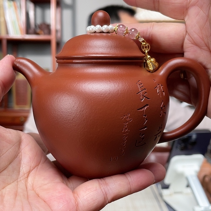 朱泥茶壶老朱泥秋水