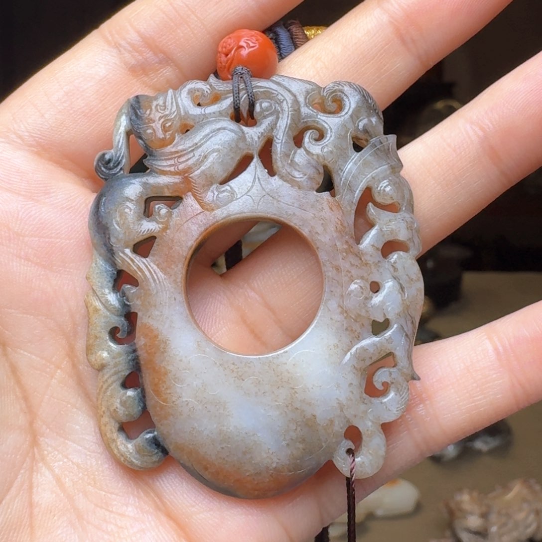 和田玉颈饰未镶嵌用****7