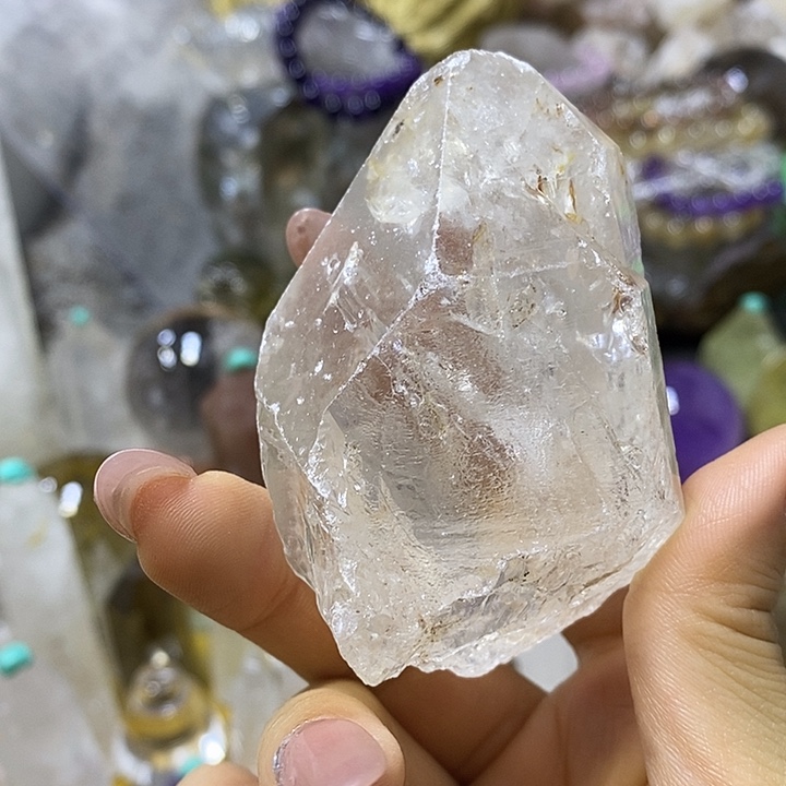 水晶未镶嵌珠宝半成品