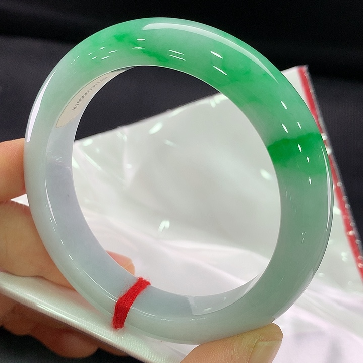 翡翠手镯未镶嵌正圈57/58