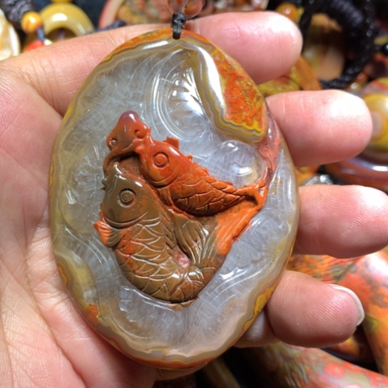 玛瑙/玉髓颈饰未镶嵌