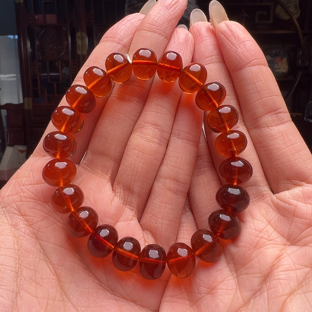 琥珀裸石未镶嵌抚顺琥珀30578。11mm