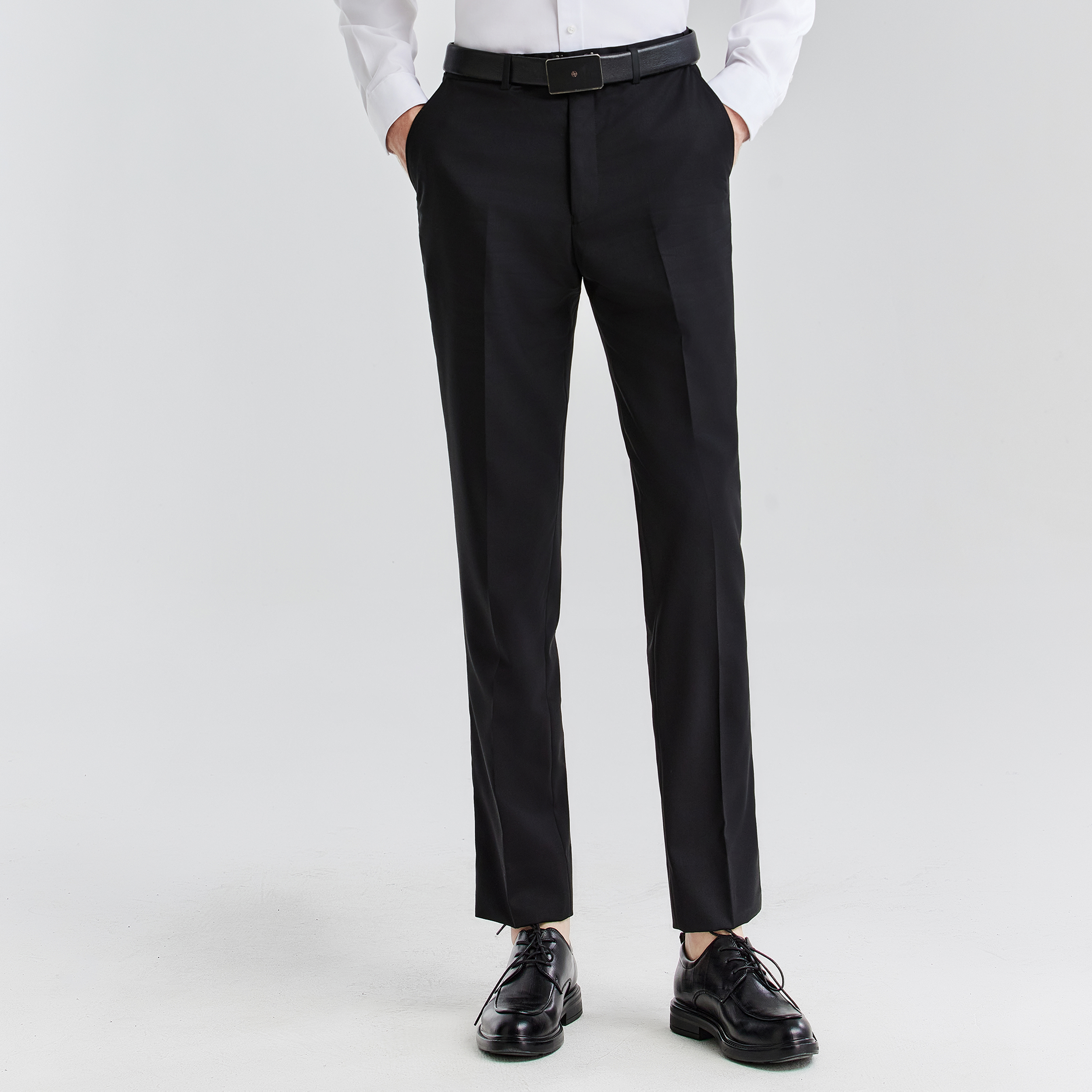 男士商务正装西裤隐藏式松紧腰（多色可选）