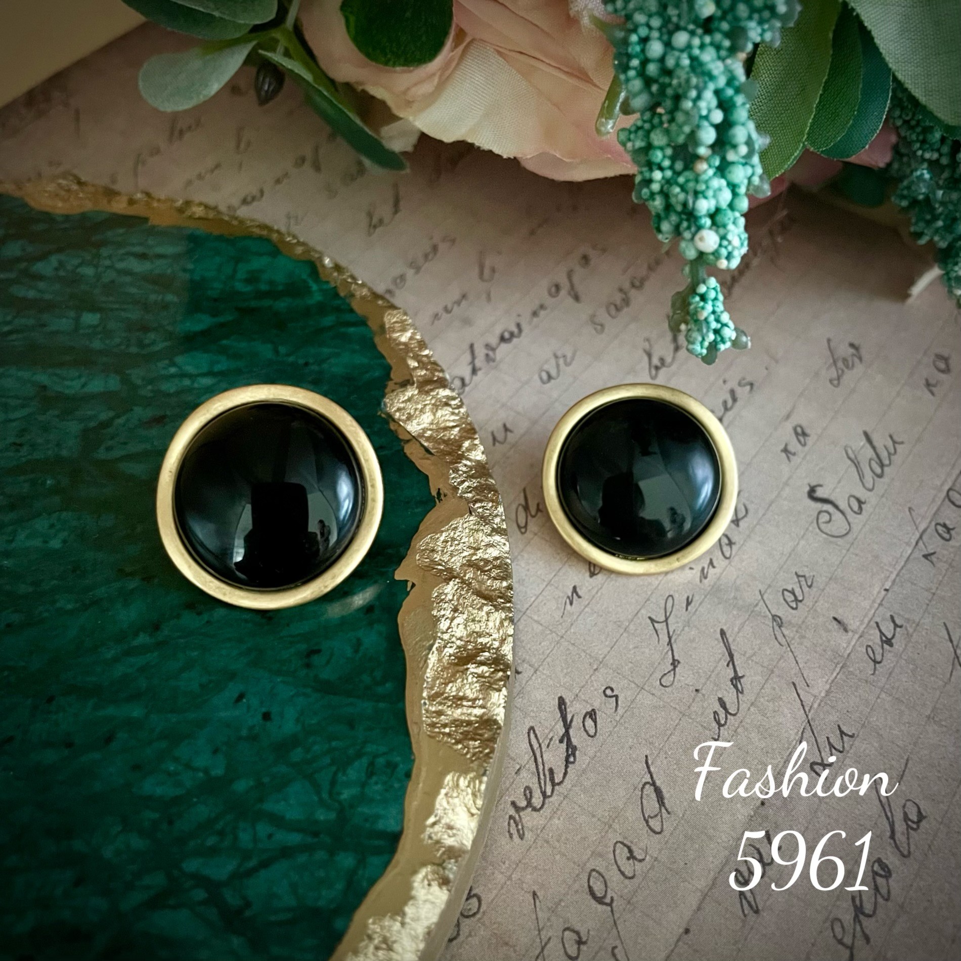 铜合金耳饰 设计师款耳饰-5961