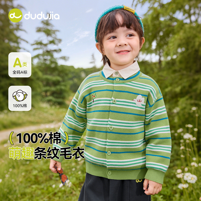 【现货】儿童秋季毛衣开衫嘟嘟家D5CMY023