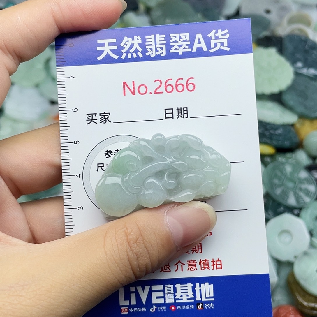 翡翠挂件未镶嵌2666….