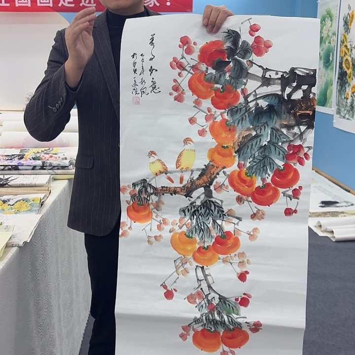 国画手绘国画作品