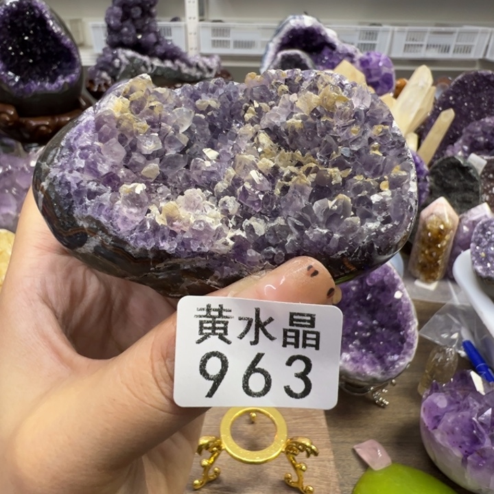 水晶珠宝半成品未镶嵌963