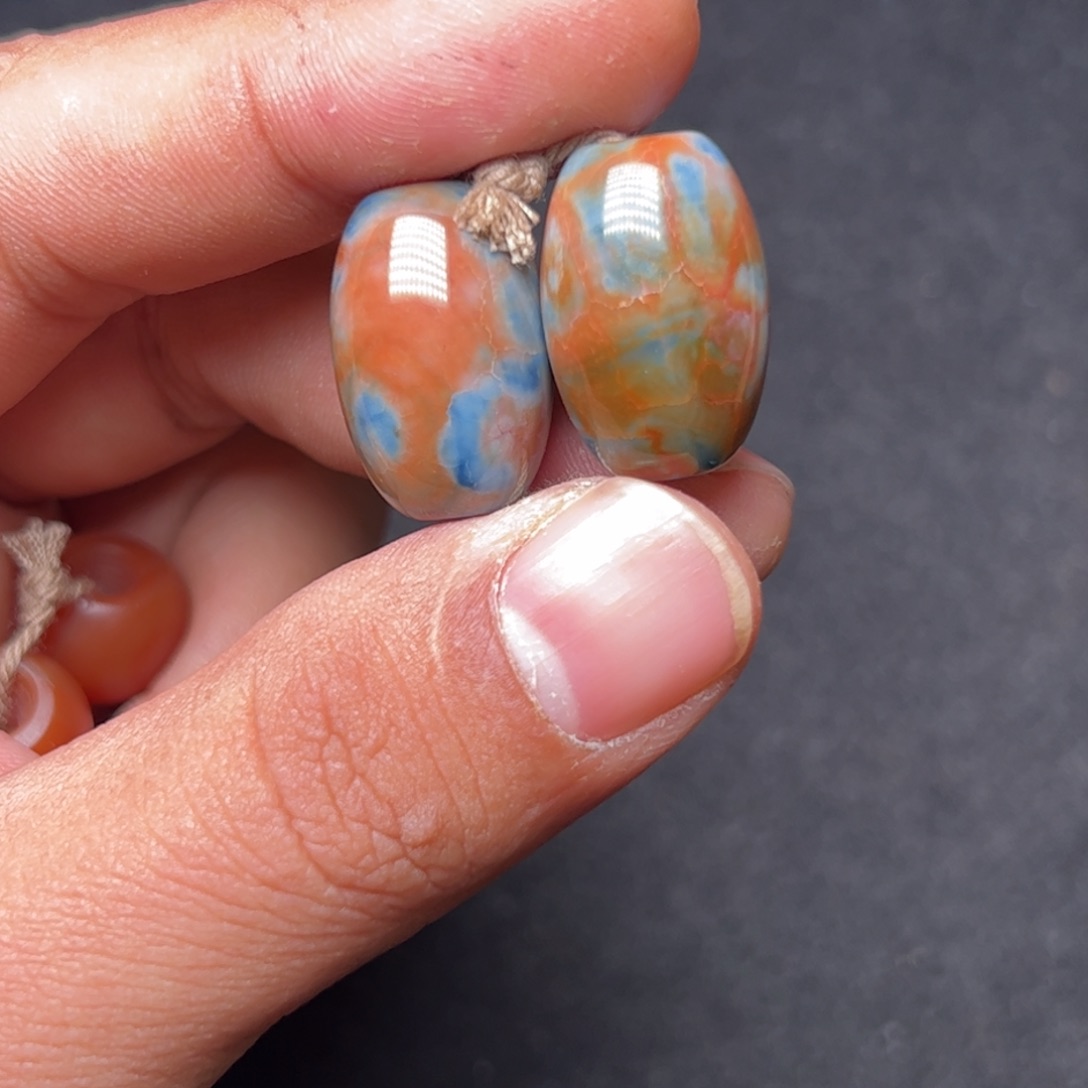 空***寂玛瑙/玉髓未镶嵌配饰