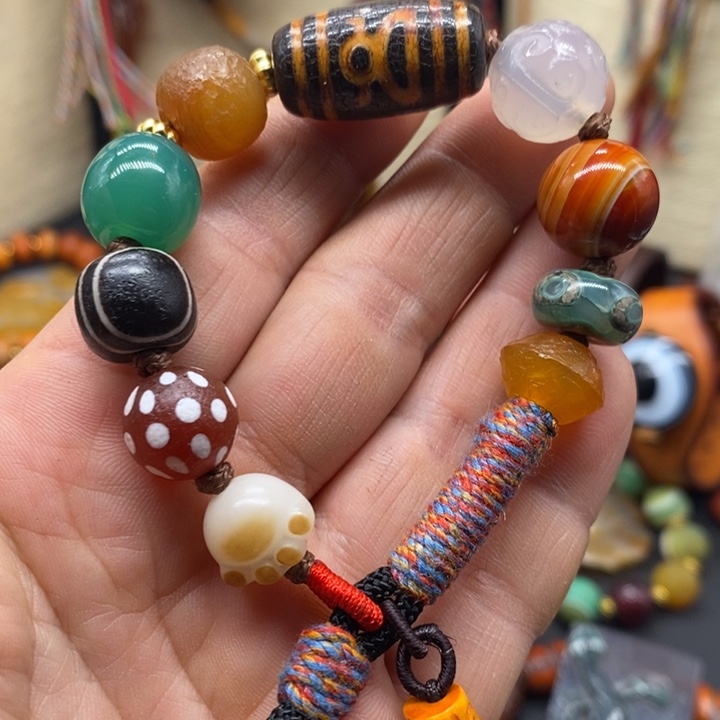 玛瑙/玉髓手链未镶嵌