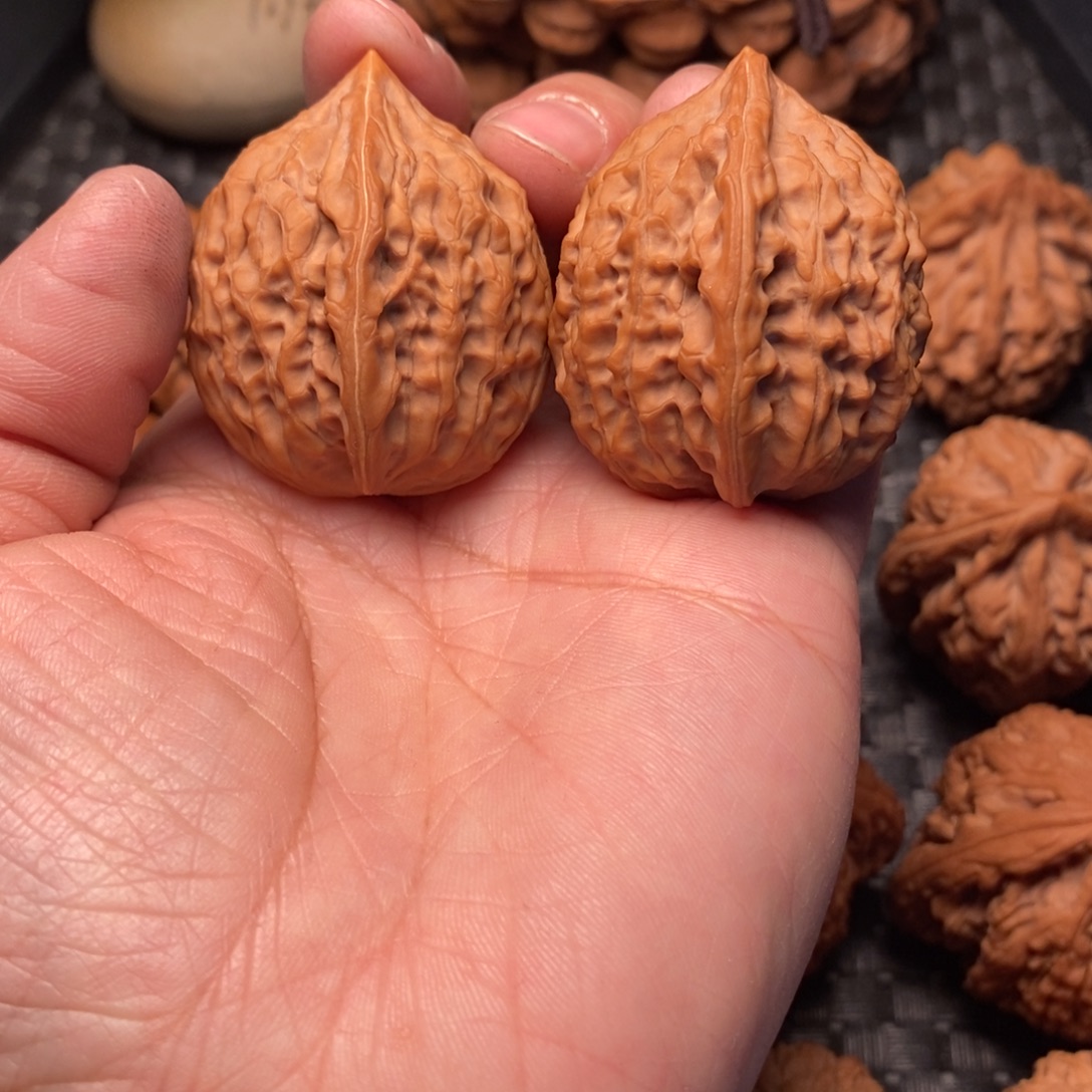 吊坠文玩核桃蓟县原树鸡心35