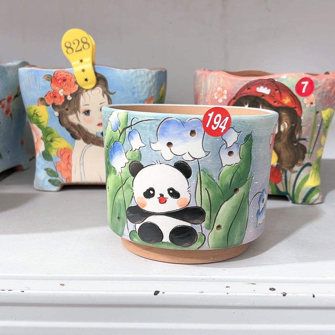 紫砂花盆手工花盆默认微瑕12.5/11微瑕