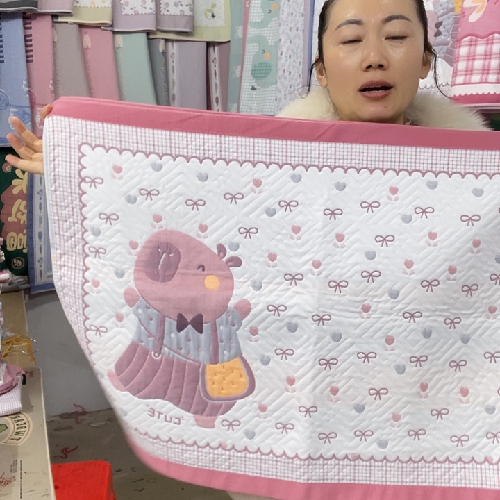 棉特价粉色快乐熊