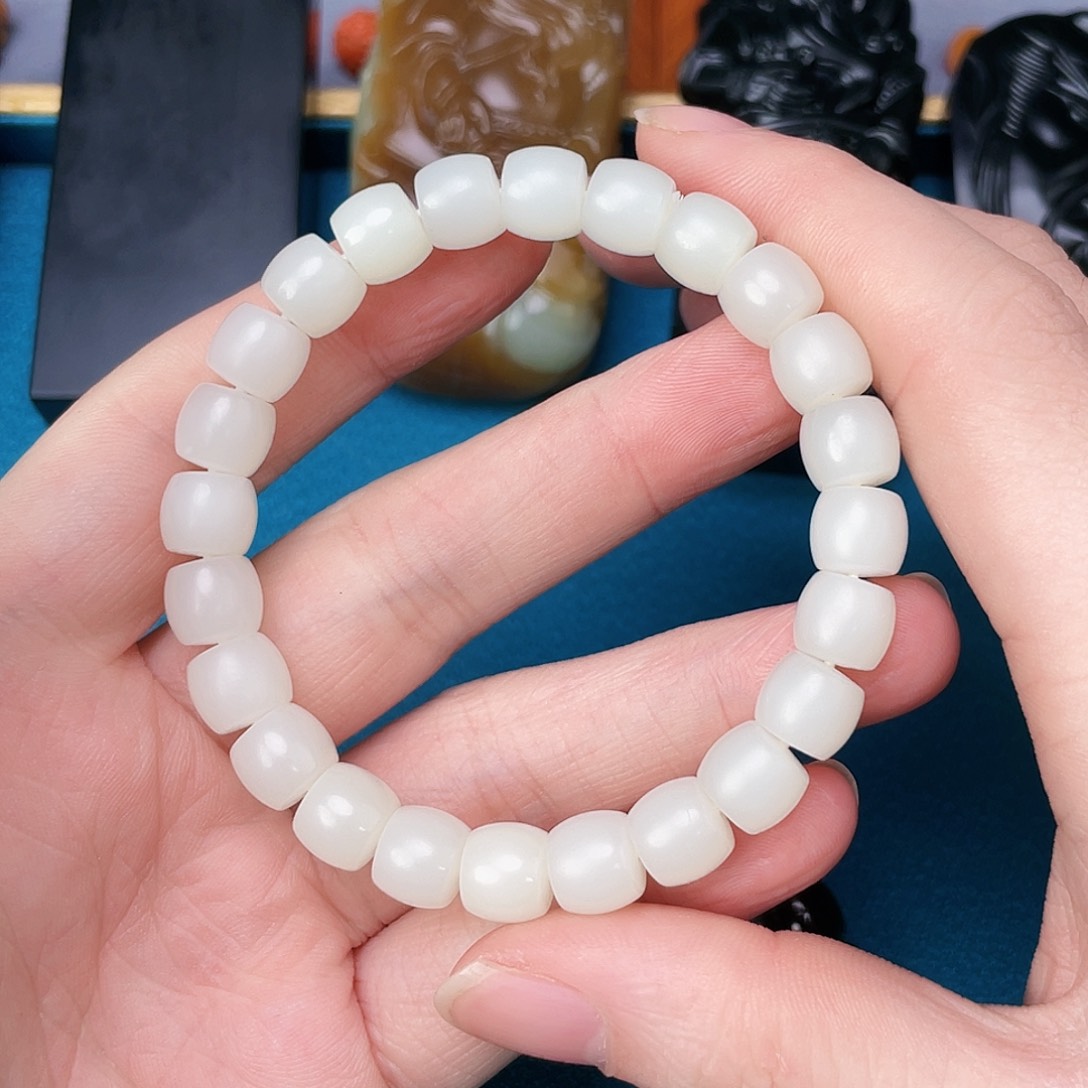 和田玉手链未镶嵌